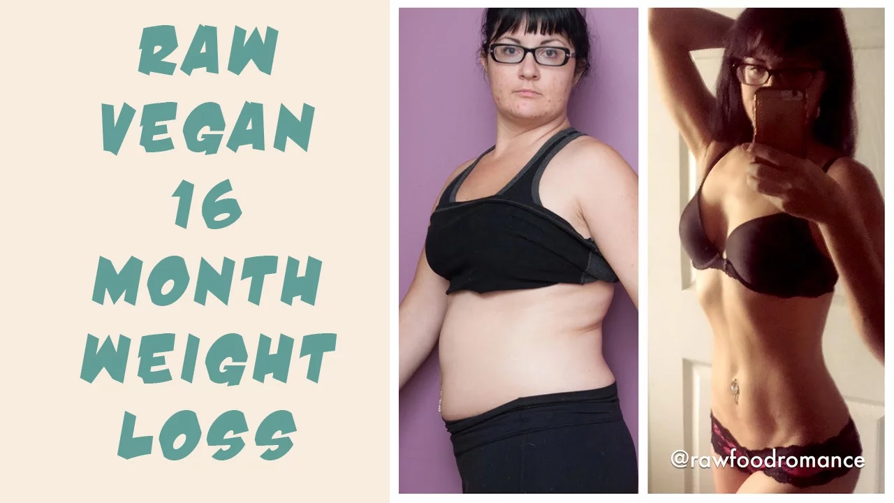 My RAW VEGAN BEFORE AND AFTER Weight Loss TRANSFORMATION pt. ii
