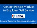 Contact Person Module in ESS