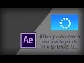 interaction animation tutorial After EffectsTutorial Loading circle