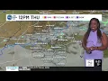 FORECAST Increasing clouds with overnight storms