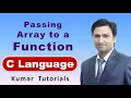 Passing Array to a Function in C in Hindi Kumar Tutorials