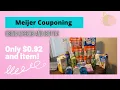 Meijer Couponing Haul Using MPerks and Ibotta