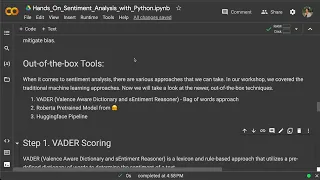 Sentiment analysis with Python