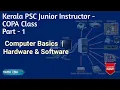 JUNIOR INSTRUCTOR COPA CLASS PART - 1 KERALA PSC