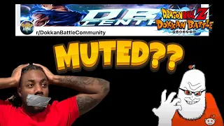 I GOT WRONGFULLY MUTED FROM THIS DOKKAN BATTLE REDDIT THREAD DBZ DOKKAN BATTLE