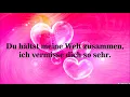 Ich liebe dich - Vanessa Mai (mit Lyrics)