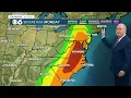 Rare moderate risk Level 4 for severe storms on Monday in Virginia
