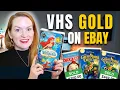 These Vintage Disney VHS are SELLING LIKE CRAZY Reselling Disney VHS on Ebay
