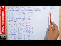 INPUT OUTPUT ANALYSIS Numerical