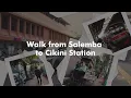 Walk from Salemba to Cikini Station | Jakarta | Indonesia | City Sounds | 4K