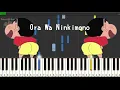 Download Lagu Ora Wa Ninkimono - Crayon Shin-chan Piano tutorial