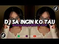 Download Lagu DJ SA INGIN KO TAU VIRAL TIKTOK 2023 (Akbar Chalay Ft. Ayuu Rmx)