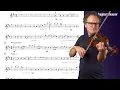 Shostakovich Five Pieces for 2 Violins and Piano: 1 Prelude | The Gadfly |  Violin 1