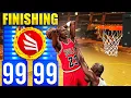 BEST SLASHER Build with ALL 99 FINISHING STATS is GAMEBREAKING in NBA 2K23
