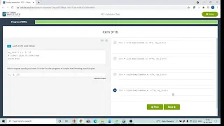 Python Essentials 2 INTERMEDIATE 4 Test