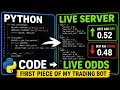 Live Polymarket Odds Python The First Piece of My Trading Bot