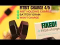 FitBit Charge Not Holding Charge - Fixed Battery Drain Issue