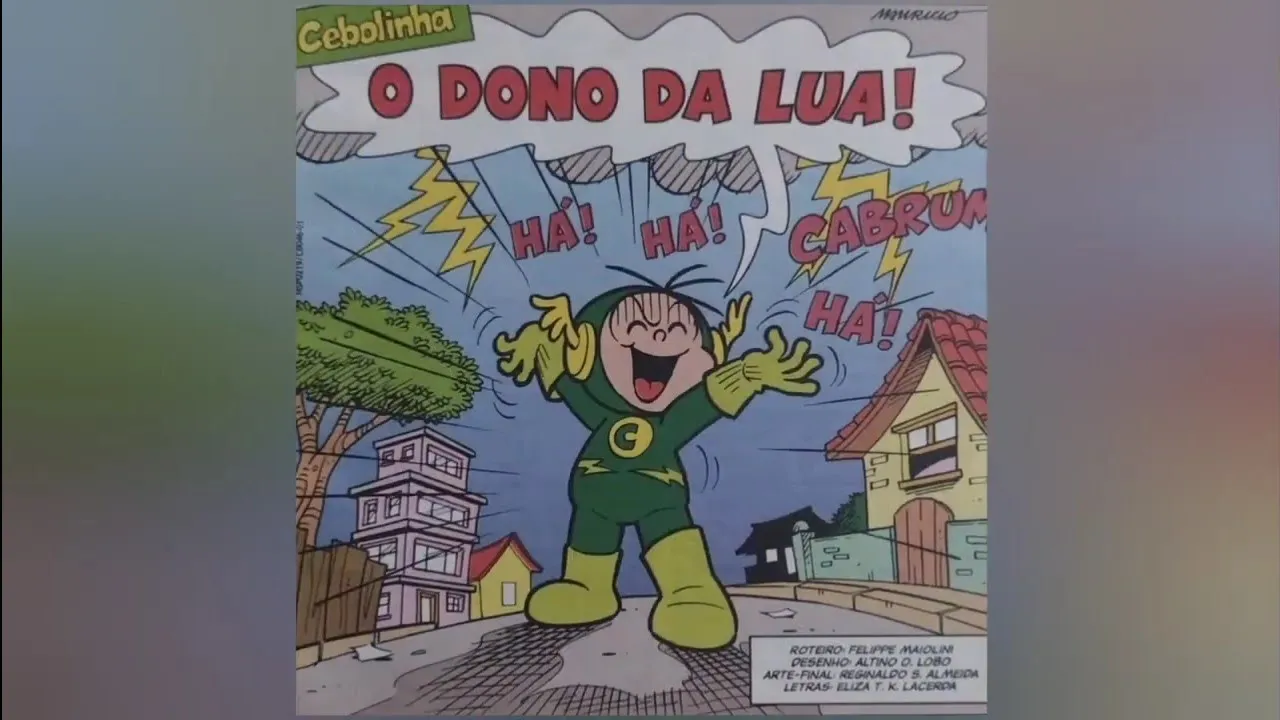 O Dono da lua /Quadrinhos da turminha do Caio