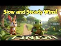 Slow Turtle BEATS Super Fast Rabbit Jungle Race Twist Kids Jungle Show