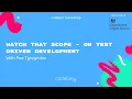 Test Driven Development with Pea Tyczynska a developer from Government Digital Service GDS