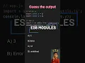 Js interview questions - es6