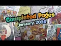 Completed Coloring Pages January 2026 - A big variety of pages and books to share with you