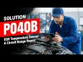 HOW TO FIX P040B OBD II ERROR CODE - EGR Temperature Sensor A Circuit Range Repair