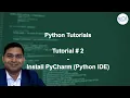 Python Beginner Tutorial - Install PyCharm Python IDE on MacOS