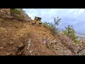 Long Section Working of Predatory Bulldozer Caterpillar D7G