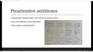Data Visualization Preattentive Attributes