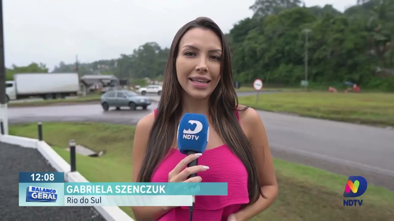 Km 143 da BR-470 em Rio do Sul deve ser liberado em 20 de março