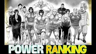 kengan omega team kengan power ranking