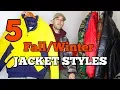 HOW TO BE STYLISH IN THE WINTER - BEST FALL WINTER JACKETS