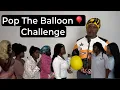 POP THE BALLOON CHALLENGE BE LIKE