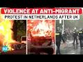 Download Lagu Violent Anti-Migrant Protest In Netherlands After UK; Police Car On Fire, Cops Thrashed| Els Rechts