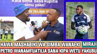 MIRAJI KWA MAKOSA YALE YA YAKUBU AMUULIZE CHASAMBI WANASIMBA WANAFKI KUMBE WANAJUA SHIDA ILIPO 
