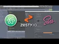 Compiling SCSS into a Zesty io Instance using the ATOM Editor