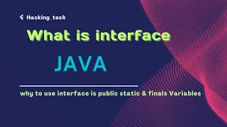 why should declare Interface variable bydefault public static and final in java