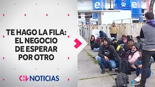 TE HAGO LA FILA: Jóvenes hacen negocio reservando puestos para conciertos en Chile