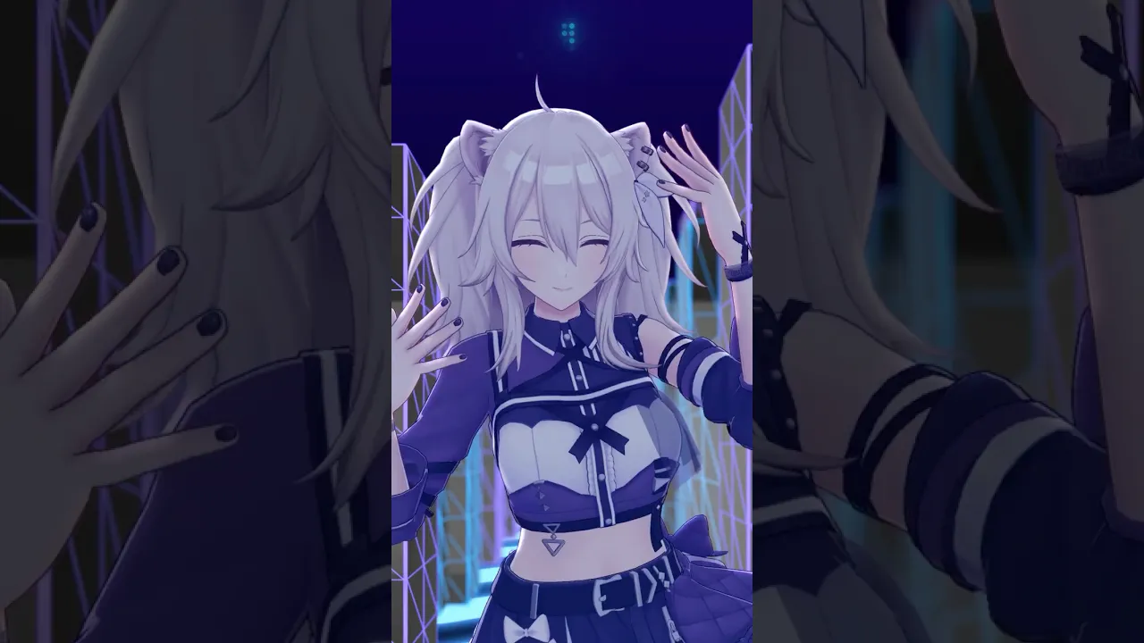 Tame-Lie-One-Step / 紫雲清夏✨踊ってみた #初星学園 #shorts #vtuber #dance #hololive【獅白ぼたん】