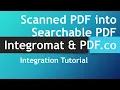 How to Turn Scanned PDF into Searchable PDF using PDF co Integromat