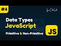 Data Types in JavaScript Primitive and Non Primitive