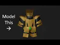 How to 3D Model Roblox Characters Blender Tutorial
