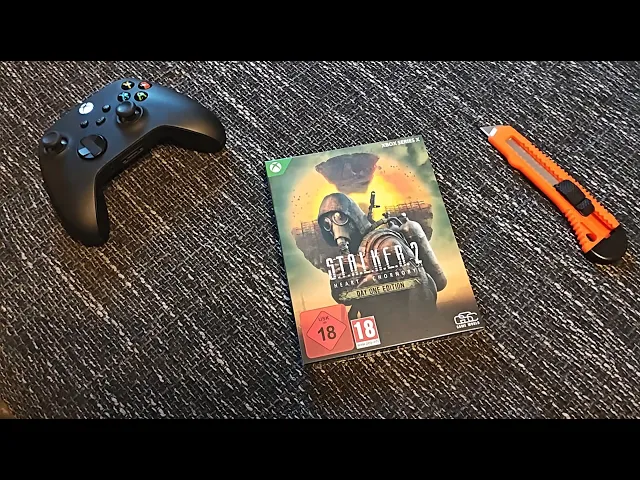 Stalker 2 Unboxing Xbox Series X