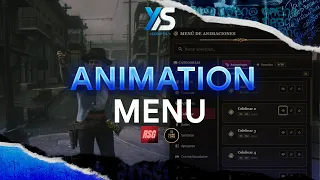 ANIMATION MENU VORP RSG RedM Script