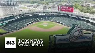 A s River Cats to play on grass after MLB pitch for turf strikes out