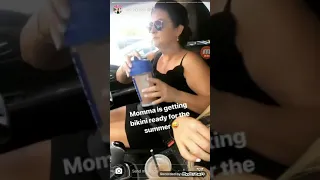 Mandysacs WWE live Instragram Stories 29th May 2019