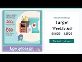 Target Weekly Ad 26 - 26 Top Deals