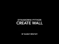 DynamoBIM Python Beginner Create a Wall