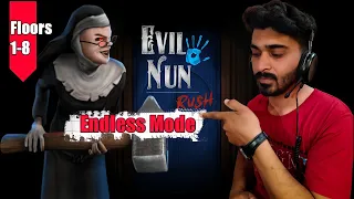evil nun rush endless mode entering 1 8 floors